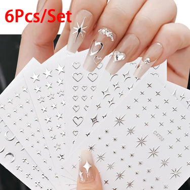 Self-Adhesive Slider Luxury Manicure Decals